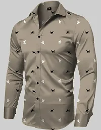 Sadarshini fashion Men's Digital Printed Long Sleeve Casual Shirt-thumb1