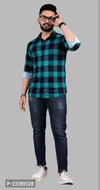 Men's Digital Printed Casual Shirt-thumb4