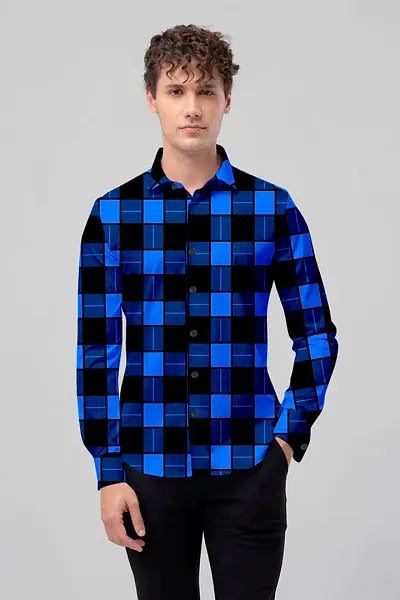 Best Selling Cotton Blend Long Sleeves Casual Shirt 