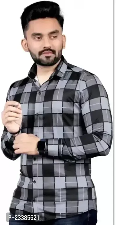Men's Digital Printed Casual Shirt-thumb0