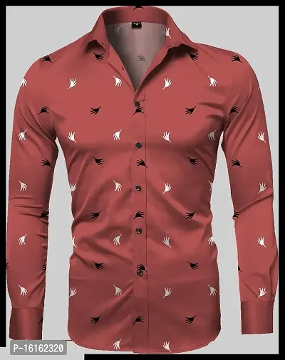 Sadarshini fashion Men's Digital Printed Long Sleeve Casual Shirt