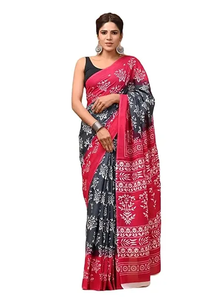 Women Beautiful Sarees with Blouse piece