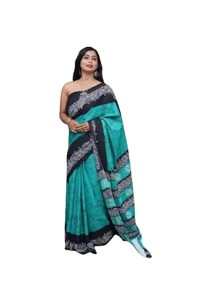 S R FASHION Womens Pure Mulmul Saree