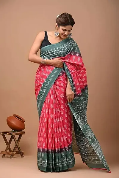 Bagru saree