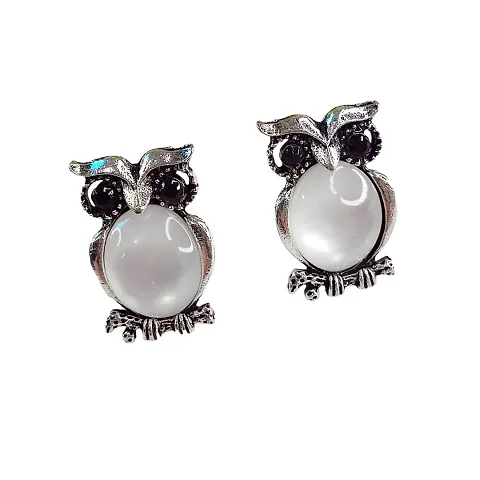 Owl Stud Earrings/Tiny Earrings/small Earrings/Mini Earrings - 15