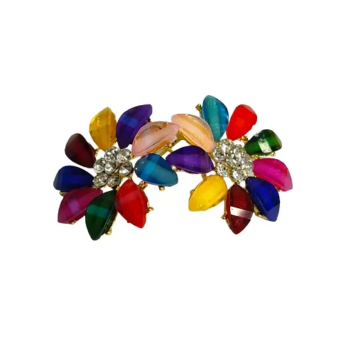 Crystal Studs Earrings for girls And Women Wear -3.5 cm
