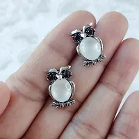 Owl Stud Earrings/Tiny Earrings/small Earrings/Mini Earrings - 15-thumb3
