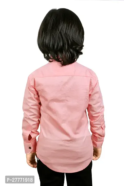 Classic Cotton Solid Shirt for Kids-thumb2