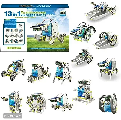 13 in 1 Solar Power Robots Creation Toy-thumb0