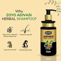 Combo Adivasi Shampoo 300 Ml and Adivasi Herbal Hair Oil 200 Ml-thumb1