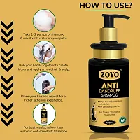 Combo Pack Anti Dandruff Shampoo 300 Ml and  200 Ml Adivasi Herbal Hair Oil-thumb4