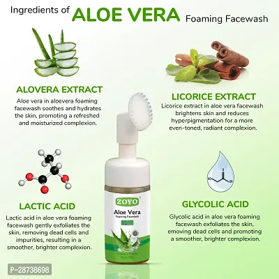 Aloe Vera Foaming Face Wash 150 Ml-thumb2