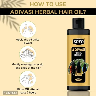 ADIVASI HERBAL HAIR OIL 200 ML-thumb3