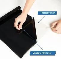 WISDOM? Vinyl Window Film One Way Mirror Film Daytime Privacy Static Non-Adhesive Decorative Heat Control Anti UV Window Tint for Home and Office-thumb4