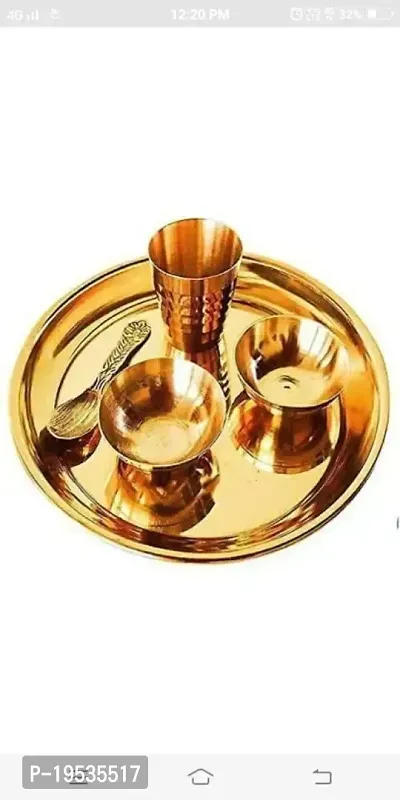 Premium Quality Pooja Thali for festival and daily use-thumb0