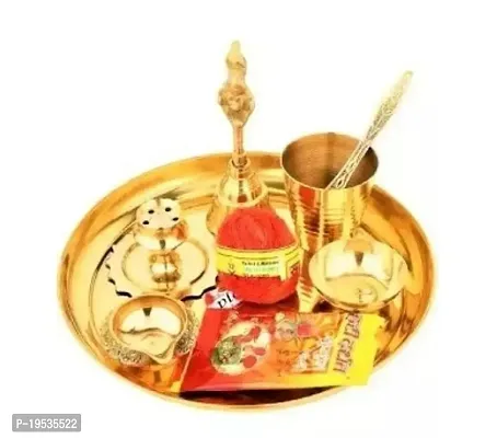 Premium Quality Pooja Thali for festival and daily use-thumb0