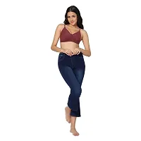 In Care LINGERIE Soha (B) M.Maroon Solid Color Full-Coverage T-Shirt Bra.-thumb4