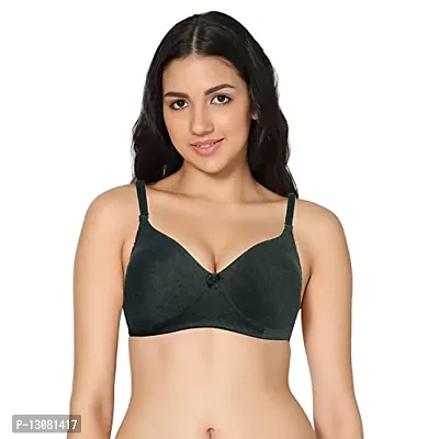 Stylish Fancy Cotton Solid Bras For Women Pack Of 1-thumb0