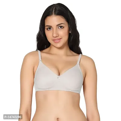 Buy In Care LINGERIE Solid Color Full-Coverage T-Shirt Bra,Non Padded and  Non-Wired Seamless Cups,Regular Straps and Back Closure Online In India At  Discounted Prices