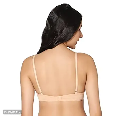 Stylish Fancy Cotton Solid Bras For Women Pack Of 1-thumb4