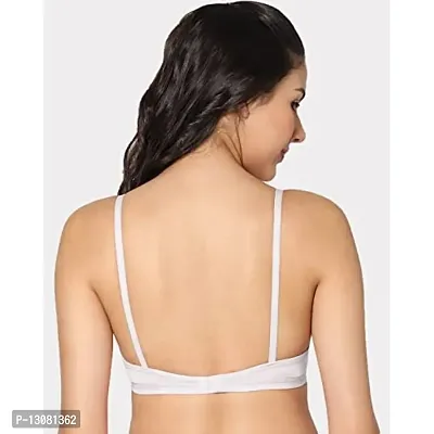 Stylish Fancy Cotton Solid Bras For Women Pack Of 1-thumb2