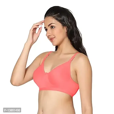 Stylish Fancy Cotton Solid Bras For Women Pack Of 1-thumb3