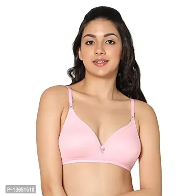 Stylish Fancy Cotton Solid Bras For Women Pack Of 1-thumb0