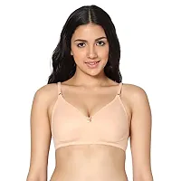 Stylish Fancy Cotton Solid Bras For Women Pack Of 1-thumb1