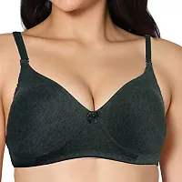 Stylish Fancy Cotton Solid Bras For Women Pack Of 1-thumb2