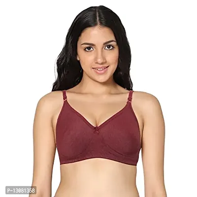 Stylish Fancy Cotton Solid Bras For Women Pack Of 1-thumb0