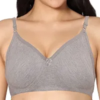 Stylish Fancy Cotton Solid Bras For Women Pack Of 1-thumb2