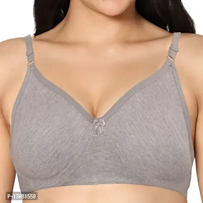 Stylish Fancy Cotton Solid Bras For Women Pack Of 1-thumb3