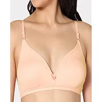 Stylish Fancy Cotton Solid Bras For Women Pack Of 1-thumb3