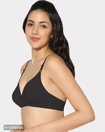 Non-Wired Half Coverage T-shirt Bra