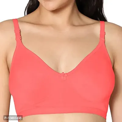 Stylish Fancy Cotton Solid Bras For Women Pack Of 1-thumb4