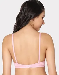 In Care LINGERIE Solid Color Half-Coverage T-Shirt Bra,Non Padded and Non-Wired Seamless Cups,-thumb1