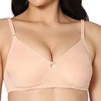 Stylish Fancy Cotton Solid Bras For Women Pack Of 1-thumb3