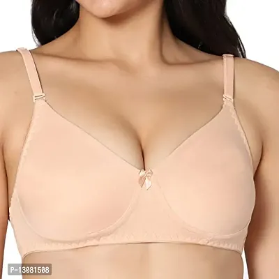 Stylish Fancy Cotton Solid Bras For Women Pack Of 1-thumb4