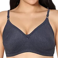 Stylish Fancy Cotton Solid Bras For Women Pack Of 1-thumb1