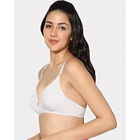 Stylish Fancy Cotton Solid Bras For Women Pack Of 1-thumb2