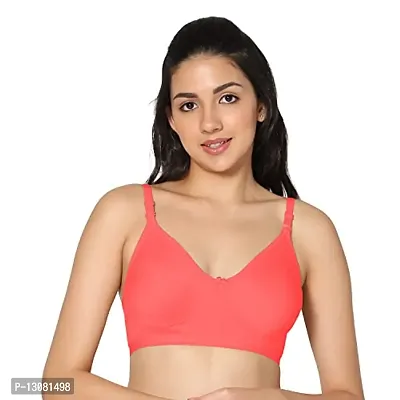 Stylish Fancy Cotton Solid Bras For Women Pack Of 1-thumb0