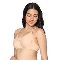 Stylish Fancy Cotton Solid Bras For Women Pack Of 1-thumb3