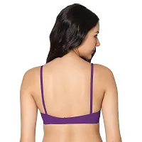 In Care LINGERIE Soha (B) Purple Solid Color Full-Coverage T-Shirt Bra.-thumb3