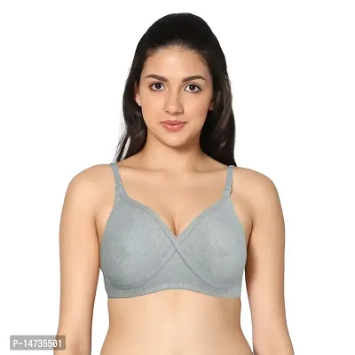 Buy In Care LINGERIE Solid Color Full-Coverage T-Shirt Bra,Non Padded and  Non-Wired Seamless Cups,Regular Straps and Back Closure,Back Style: Regular  Online In India At Discounted Prices