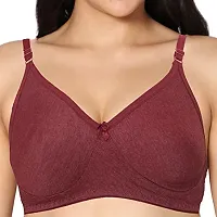 Stylish Fancy Cotton Solid Bras For Women Pack Of 1-thumb1