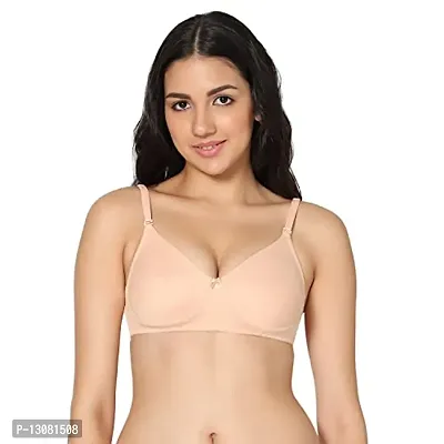 Stylish Fancy Cotton Solid Bras For Women Pack Of 1-thumb0