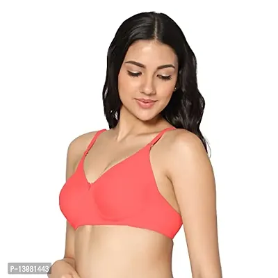 Stylish Fancy Cotton Solid Bras For Women Pack Of 1-thumb3