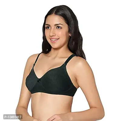 Stylish Fancy Cotton Solid Bras For Women Pack Of 1-thumb2