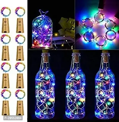 Harsh Love Dripping Color Bottle Cork 2 Meter 20 Led Bulb's Multicolor ( Pack of 5 Lights )-thumb3