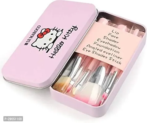 Harsh Love Make Up Brush Set Pink (7 Pieces)-thumb2